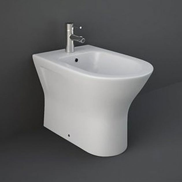 RAK Feeling Rimless Back to Wall Bidet 550mm Projection - Matt White