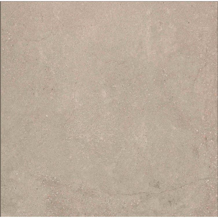 Rogers Greige Matt Porcelain Tile - 600x600mm N23