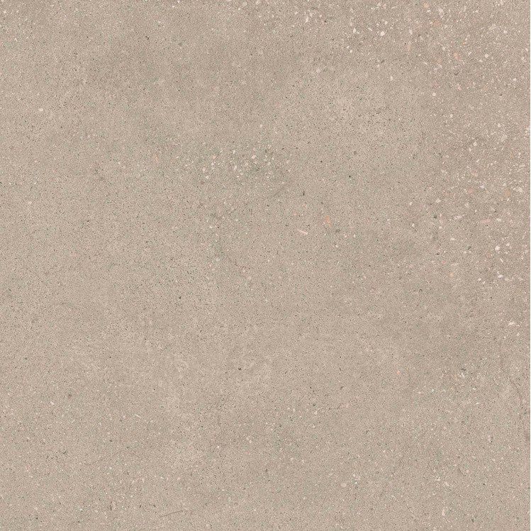 Rogers Greige Matt Porcelain Tile - 600x600mm N23