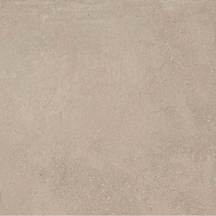 Rogers Greige Matt Porcelain Tile - 600x600mm N23