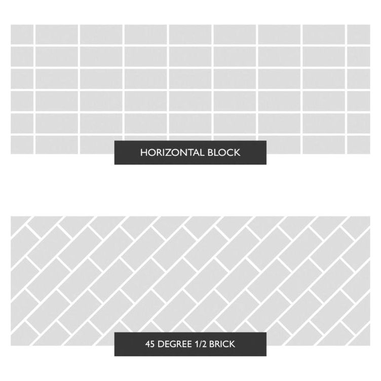 San Francisco Bisel Grey Ceramic Brick Tile - 100x200mm