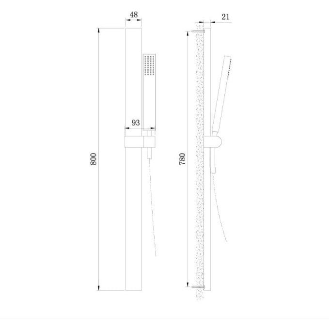 Monaco Slide Rail Kit