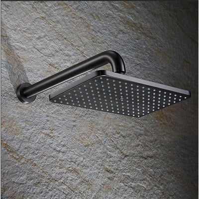 Monaco Square Shower Head - Gunmetal