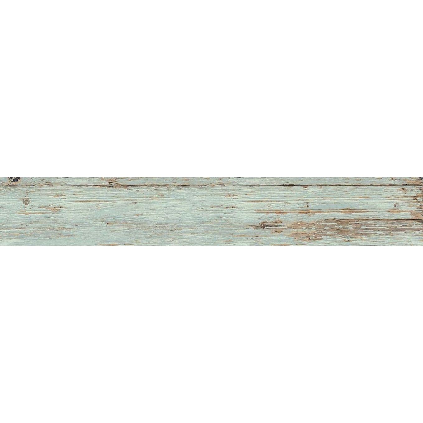 Heidi Turquoise Wood Effect Matt Porcelain Tile - 200x1200mm