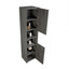 Oscar/Venice Concrete Wall Hung Tall Storage Cabinet