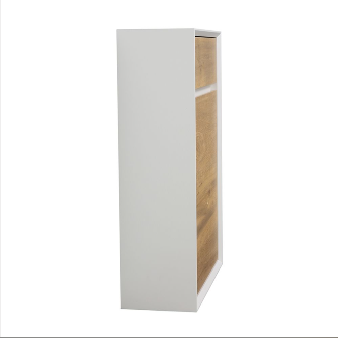 Melvin  / Tawny WC Unit in White & Oak