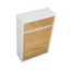 Melvin  / Tawny WC Unit in White & Oak