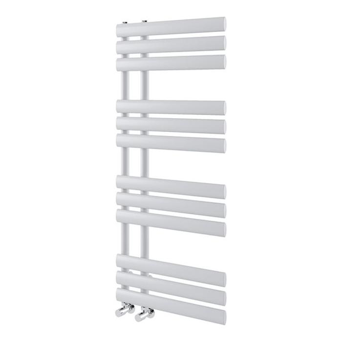 Louisiana White Designer Heated Towel Rail - 1130x500mm