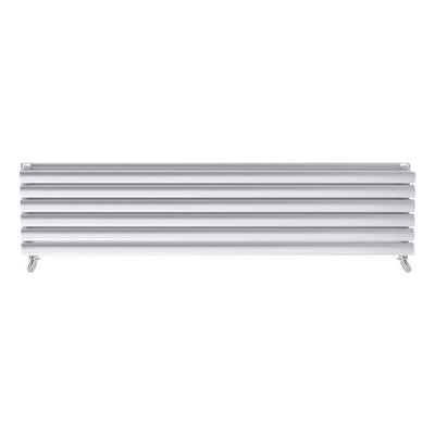 Minnesota White Double Horizontal Radiator - 350x1500mm