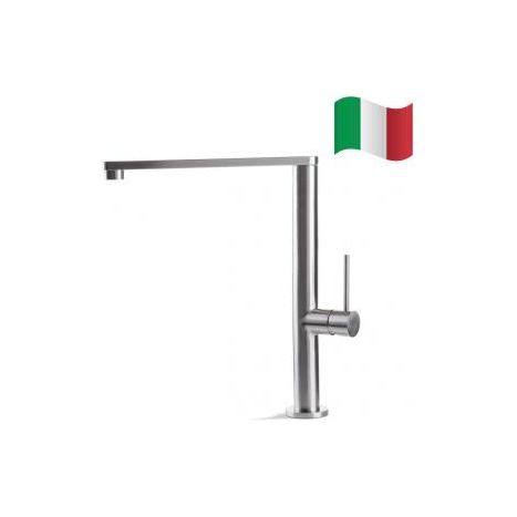 Prima+ Tiber Single Lever Flat Mixer Tap - St/Steel BPR501