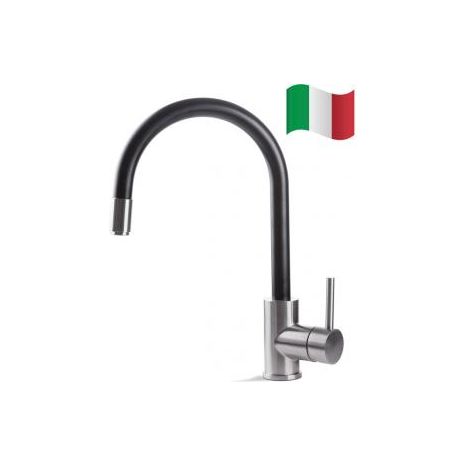 Prima+ Tiber Single Lever Mixer Tap w/Pull Out - St/Steel BPR551