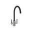 Prima+ Swan Neck Dual Lever Mixer Tap - Grey BPR702