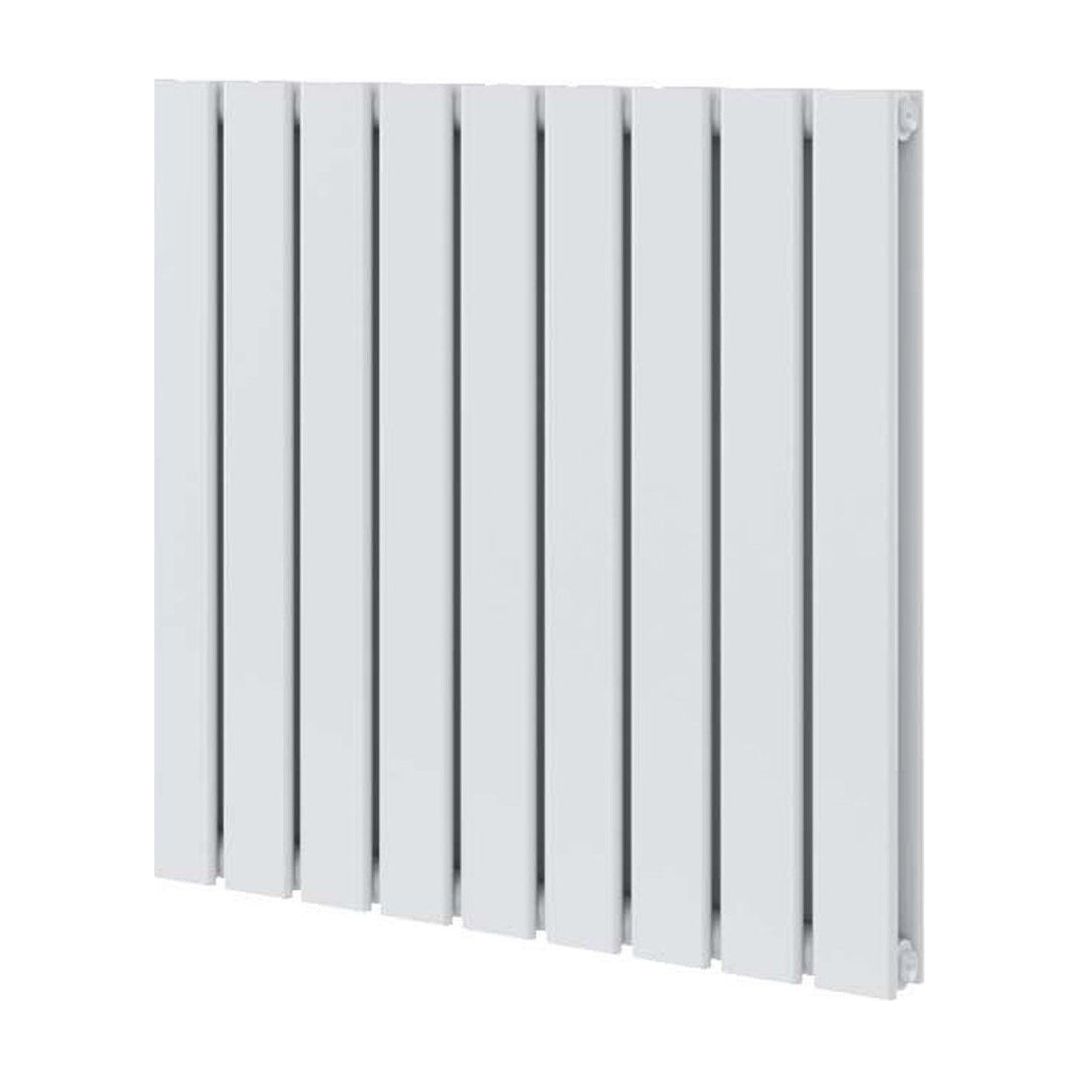 Michigan White Double Horizontal Flat Panel Radiator - 600 x 680mm