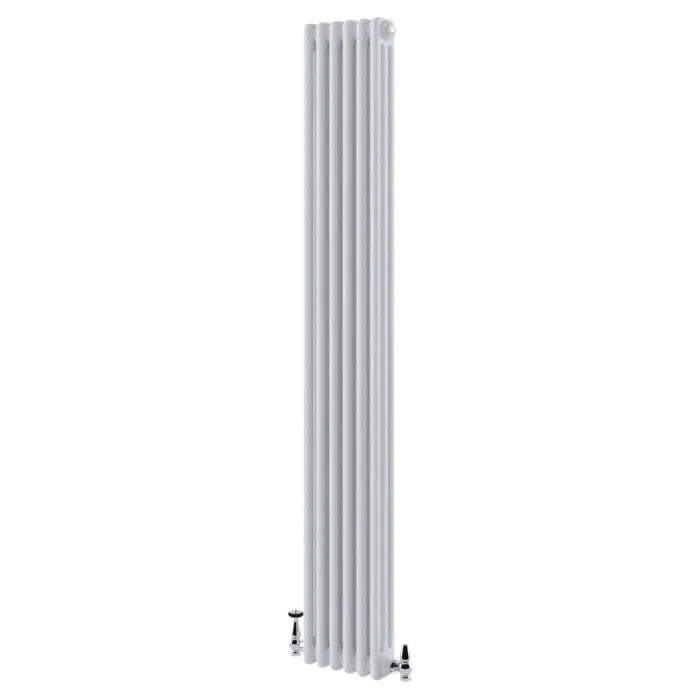 Nevada White Triple Vertical Column Radiator - 1800x290mm