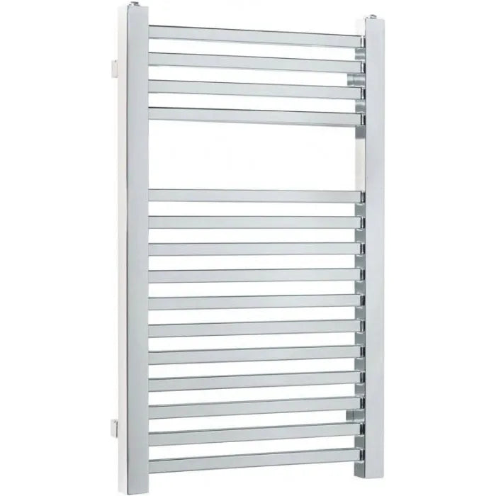 West Virginia 800 x 490mm Heated Towel Radiator - Chrome