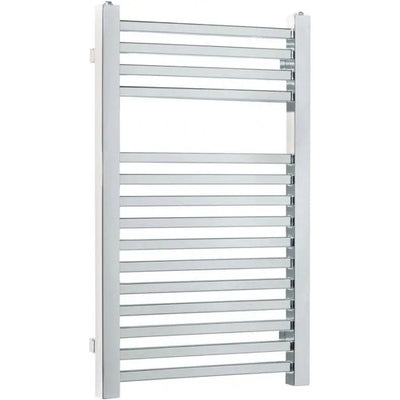 West Virginia 800 x 490mm Heated Towel Radiator - Chrome