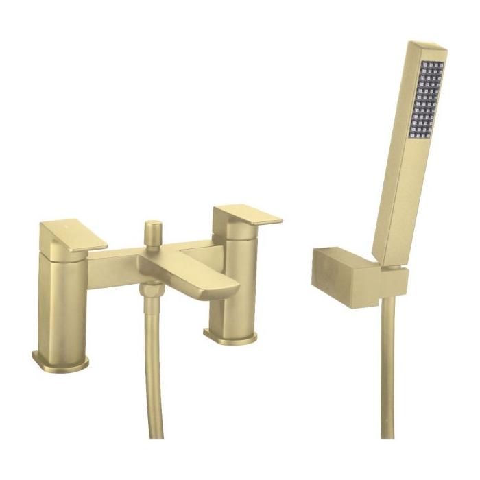 Liberty Brushed Gold Bath Shower Mixer Tap