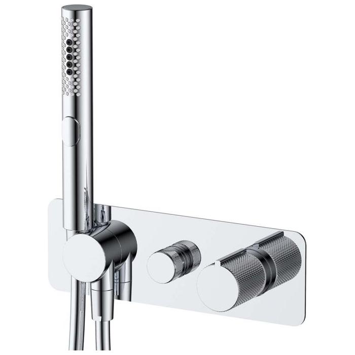 Ajo Wall Mounted 2 Way Bath Shower Mixer Tap