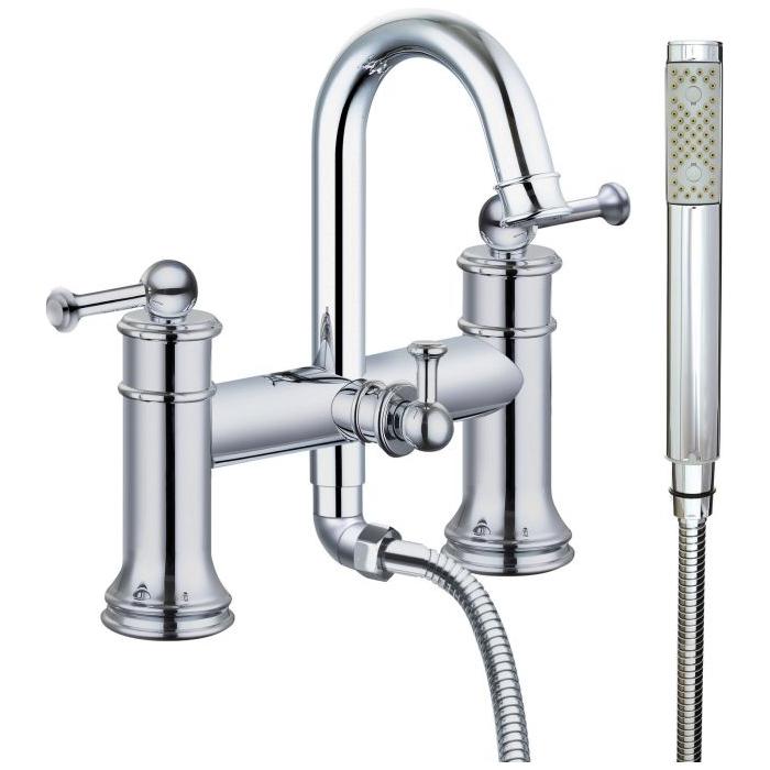 Albert Traditional Bath Shower Mixer Tap