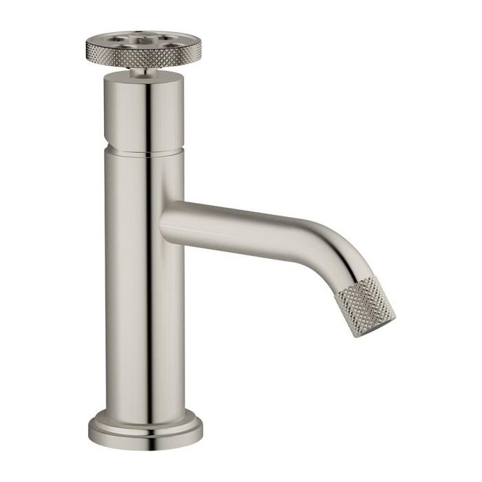 Alpha Brushed Nickel Basin Mixer Tap