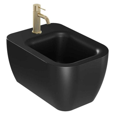 Anna Black Wall Hung Bidet