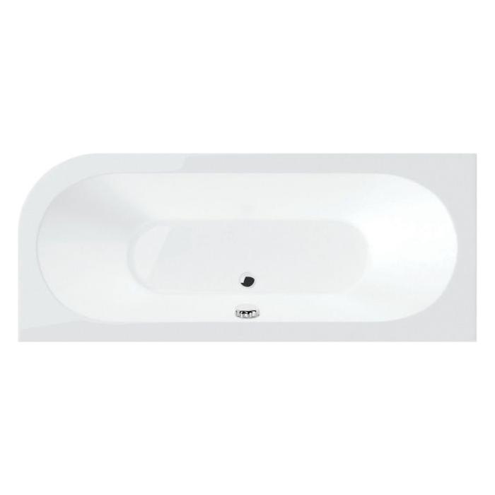 Avos Double-Ended Super Strong Bath Inc Bath Panel - Left-Hand - 725x1650mm