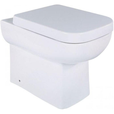 Belinda Back To Wall Toilet & Soft Close Wrap Over Seat