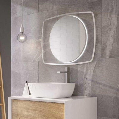 Bonnie 1000mm LED Mirror with Glass Surround