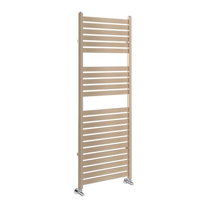 Pennsylvania 1600 x 600mm Heated Towel Rail – Brown Metallic