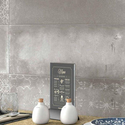 Buffalo Taupe Plain Ceramic Tile 250 x 750mm