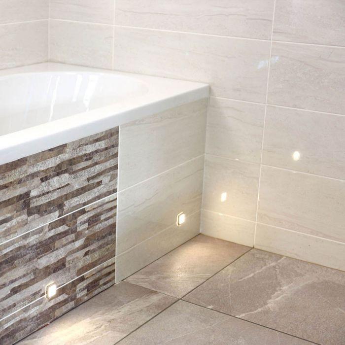 El Centao Light Grey Brillo Ceramic Wall Tile 200 x 600mm