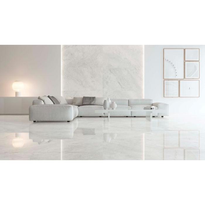 Chandler Cloud Gloss Ceramic Tile - 600x1200mm