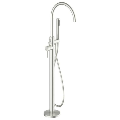 Chelsea Textured Freestanding Bath Tap - Nickel