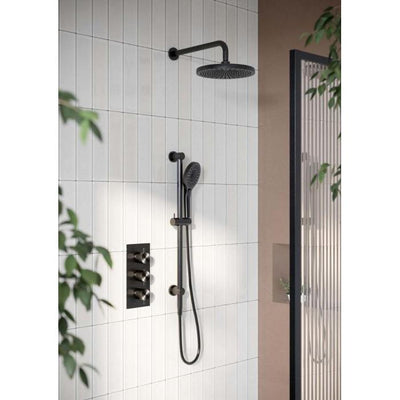 Chelsea Concealed Valve Shower Pack - Gunmetal