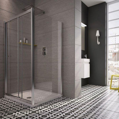 Clover 1000mm Sliding Shower Door