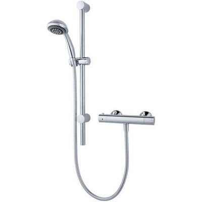 Connecticut Round Thermostatic Bar Valve Shower With Slide Rail Kit