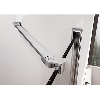 Cubuz Angled Chrome Support Bar - Fits 680 Screens