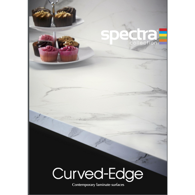 40mm Autumn Emperador Curved Edge Worktops-Breakfast Bars-Upstands-Splashbacks