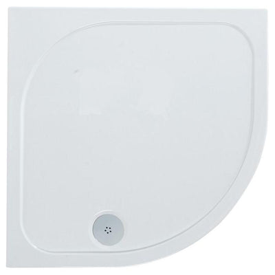 Detroit Low Profile Anti-Slip Quadrant Shower Tray - 800x800mm