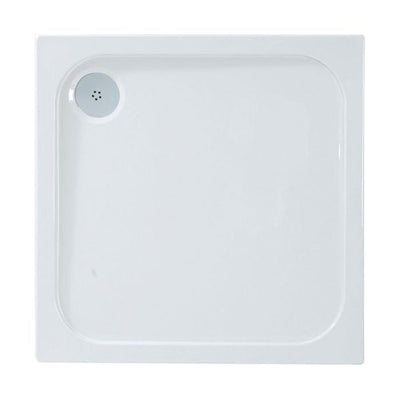 Detroit Low Profile Square Anti-Slip Shower Tray - 800x800mm