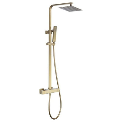 Emilia Thermostatic Shower Pack Brushed Gold