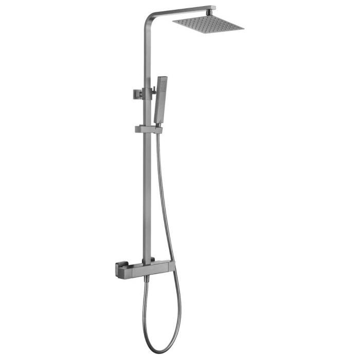 Emilia Thermostatic Shower Pack Gunmetal