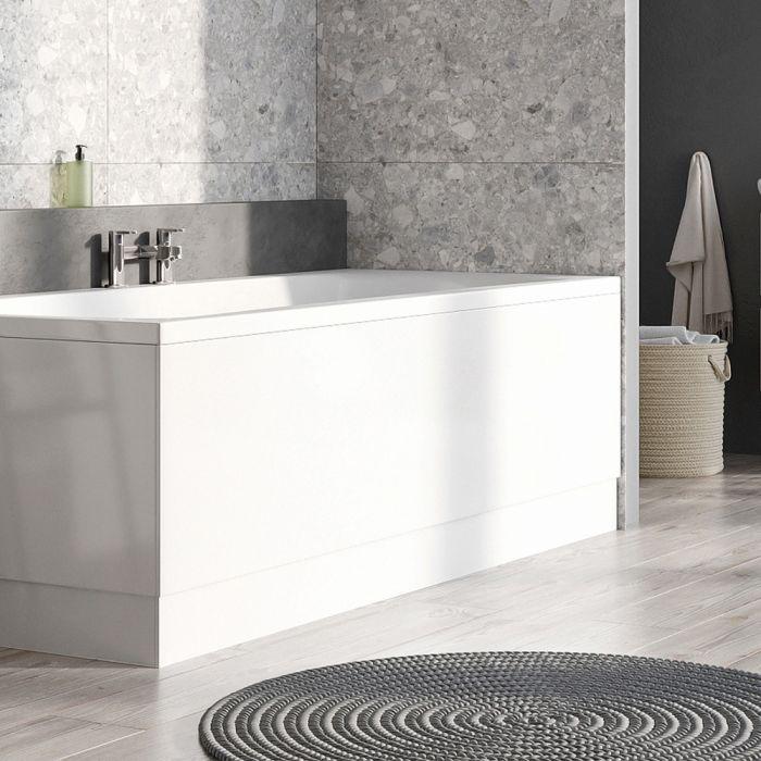 Ken Gloss White Front Bath Panel – 1800mm