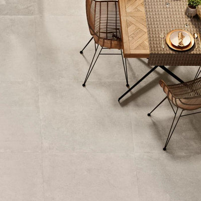 Garden Grove Marfil Matt Ceramic Tile - 900x900mm