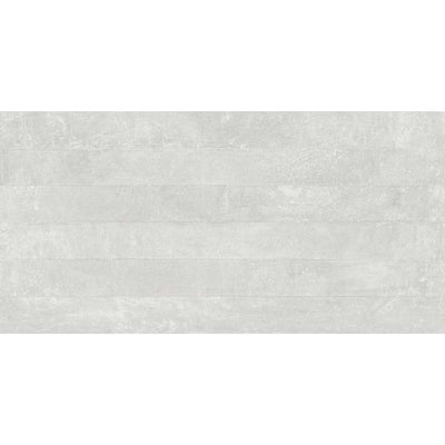 Inglewood Gris Decor Porcelain Tile 450x900mm