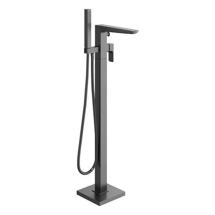 Liberty Gunmetal Freestanding Bath Shower Mixer Tap