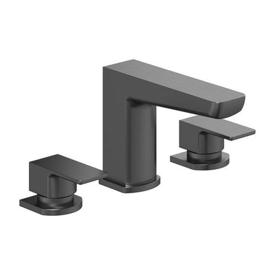 Liberty 3 Hole Deck Mounted Bath Filler Tap - Gunmetal