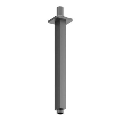 Liberty Square 250mm Ceiling Arm - Gunmetal