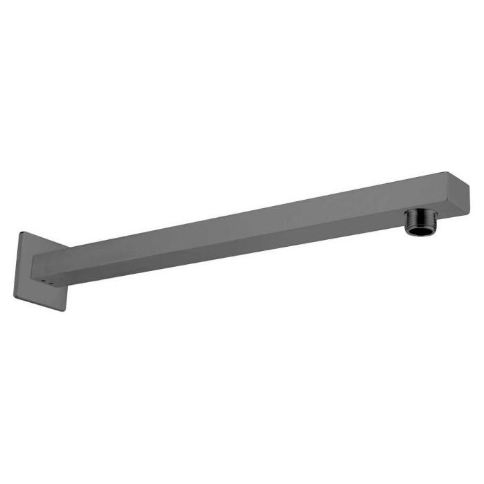 Liberty Square Shower Arm – Gunmetal