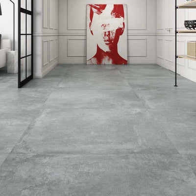 Lodi Gris Concrete Matt Porcelain Tile – 900x900mm